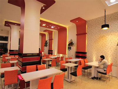 معماری داخلی فست فود رابو